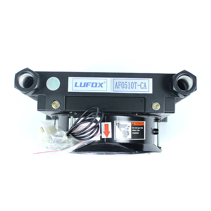 CNC 유압 시스템용 공랭식 오일 라디에이터 열교환기, VP20 VP30 베인 펌브용, AF0510T-CA 10L/min