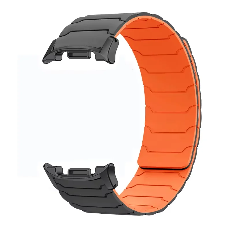 Magnetic Silicone Sports Watch Strap - Universal Fit, Sleek & Durable Bracelet Design
