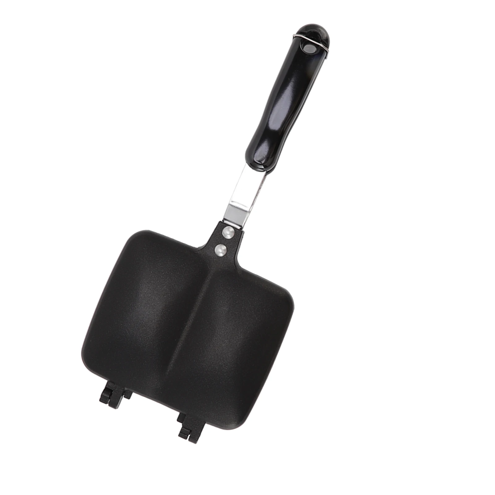 Grilled Maker Pan Prevent Burning Evenly Heated Double Sided Frying Pan Aluminum Alloy for Home Kitchen for Breakfast 6
