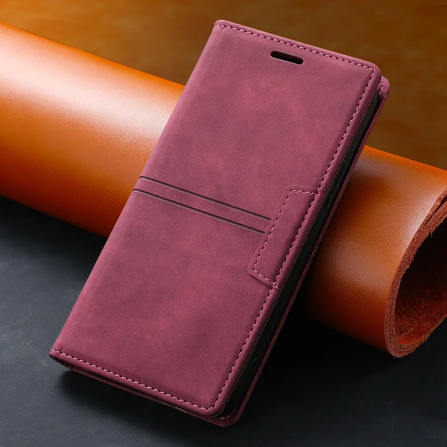 thumbnail image 1 of Wallet Magnetic Flip Leather Case For Samsung Galaxy A04s A05s A13 A14 A15 A25 A32 A33 A34 A35 A40 A41 A51 A52 A53 A54 A55 A71, 1 of 5
