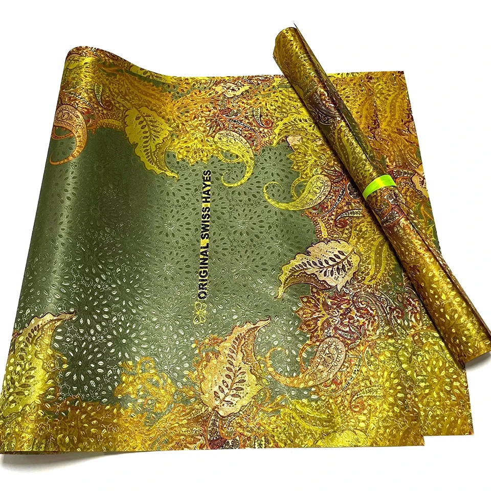 Premium Aso Oke Auto Gele Kopfbedeckung, 2er-Pack nigerianische Kopfkrawatte mit passendem Schal, traditioneller afrikanischer Kopfbedeckungsstoff TX-3-14 – Detail 8