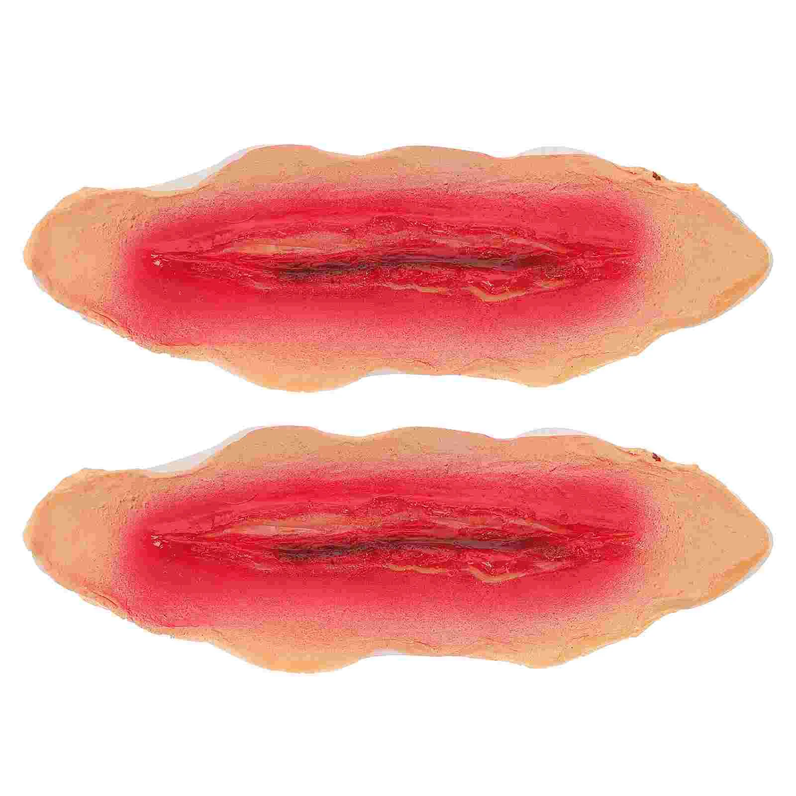 Fake Wounds Halloween Wound Face Scar Cuts Scars Arm Scary Diy Burn