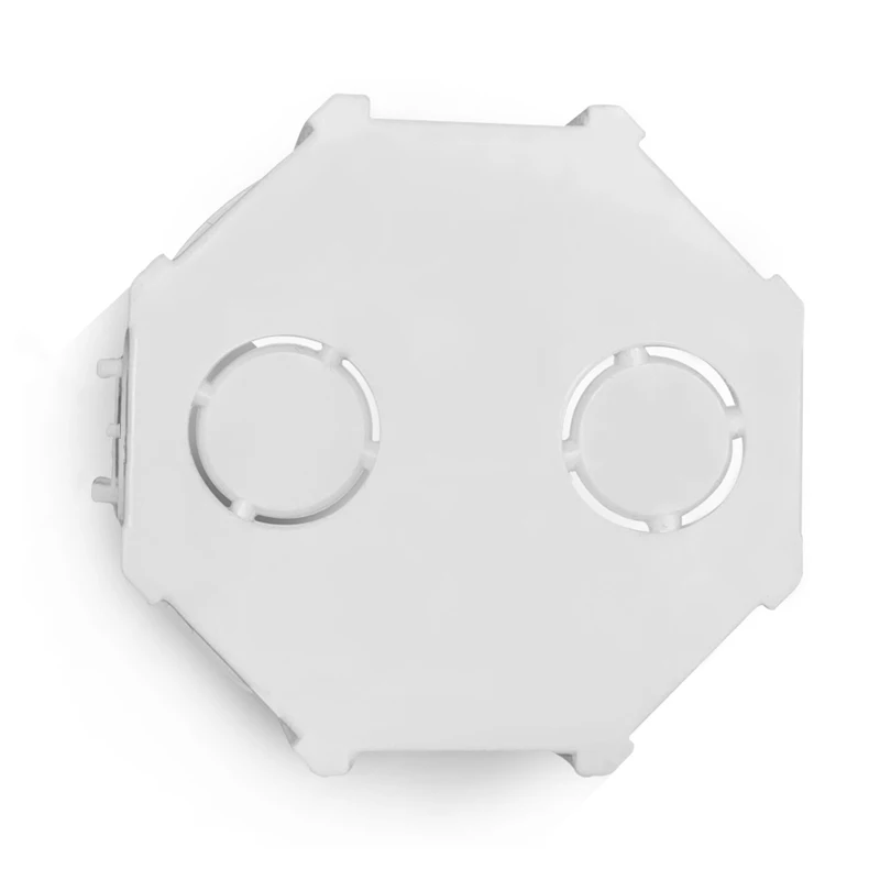 NYWP EU Standard Wall Round Mounting Box Internal Cassette Wiring Box White Back Box EU Switch and Socket