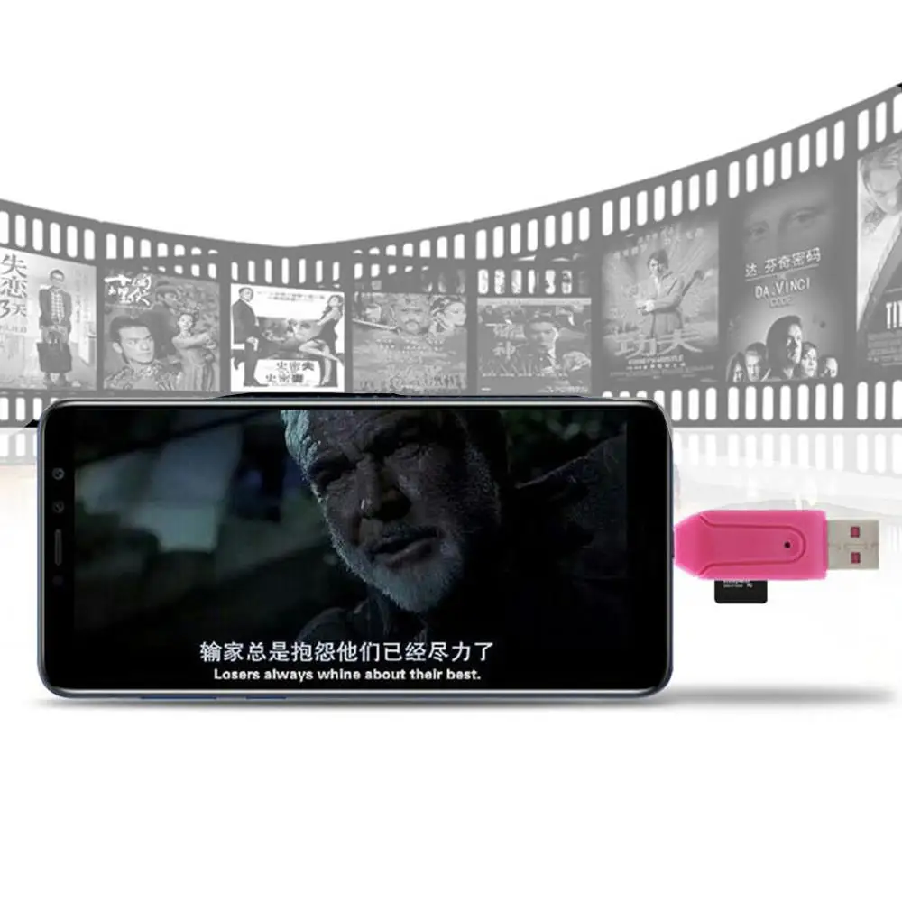 

USB Type-C OTG адаптер Универсальный TF кардридер Универсальный USB OTG TF/мини портативный кардридер 2 в 1