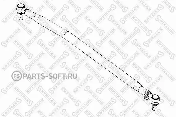 STELLOX 8435160SX 84-35160-SX _ steering rod prod L900 D48 изг-1  MB SK 17/18/19/20/24/25/26/32/35 | Автомобили и мотоциклы
