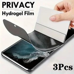 Triple - Pack Privacy Hydrogel Screen Protector Film - 3Pcs (Samsung A26)