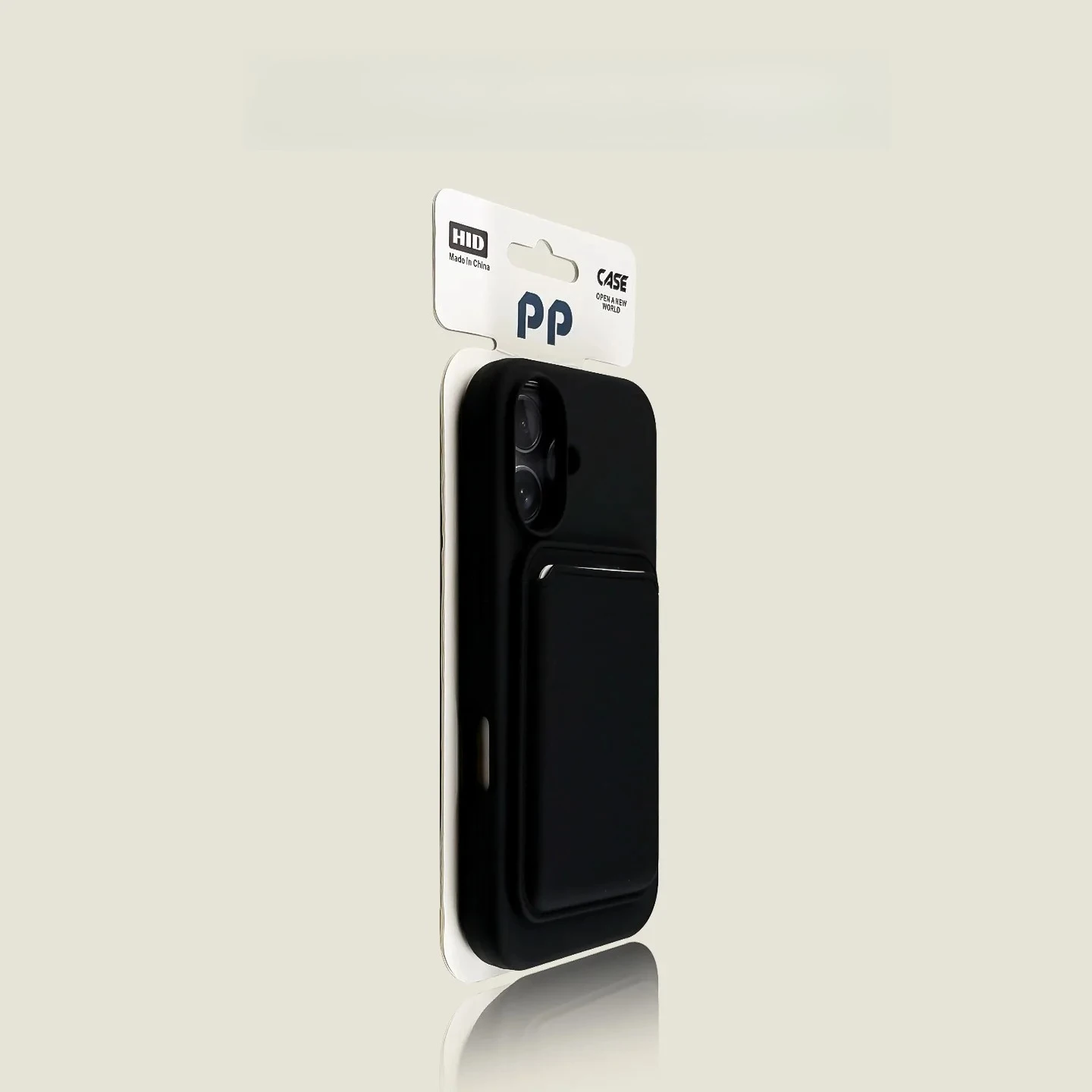 Magnetic Liquid Silicone Wallet Phone Case with Card Holder