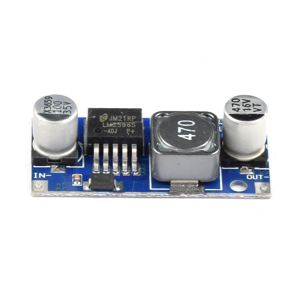 LM2596 DC to DC 벅 컨버터 전압 조정기, 벅 컨버터 전원 공급 장치, 스텝 다운 모듈, 3.2-40V-3.3V 5V 12V