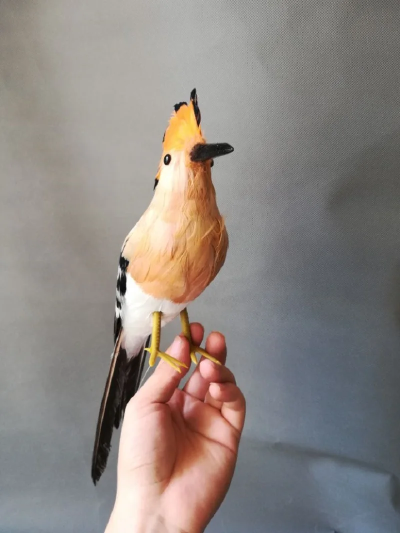 about 32cm Simulation Hoopoe Bird Model Foam & Feathers Hoopoe Prop Handicraft,Decoration Garden Gift P1609