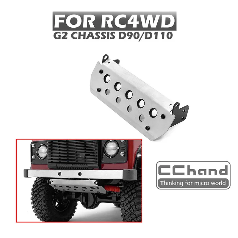 

CChand Metal Chassis Front Guard for G2 D90 110 1/10 RC Car Crawler Toys for Adult Spare Parts TH20977-SMT9