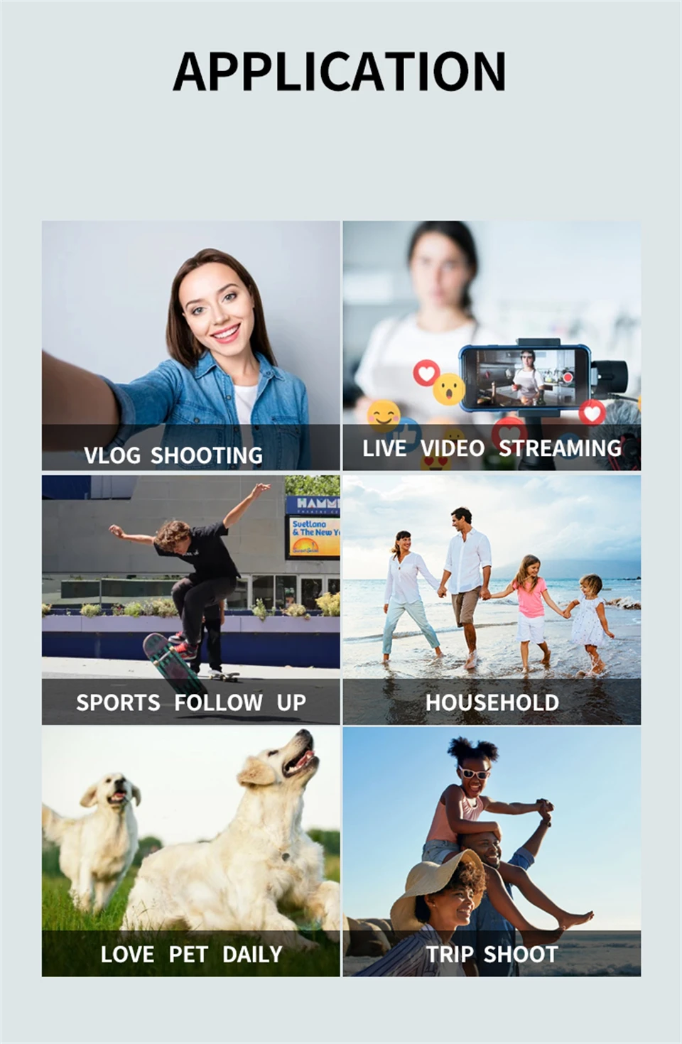 Take the perfect vlog shooting and live video streaming-smart cell direct
