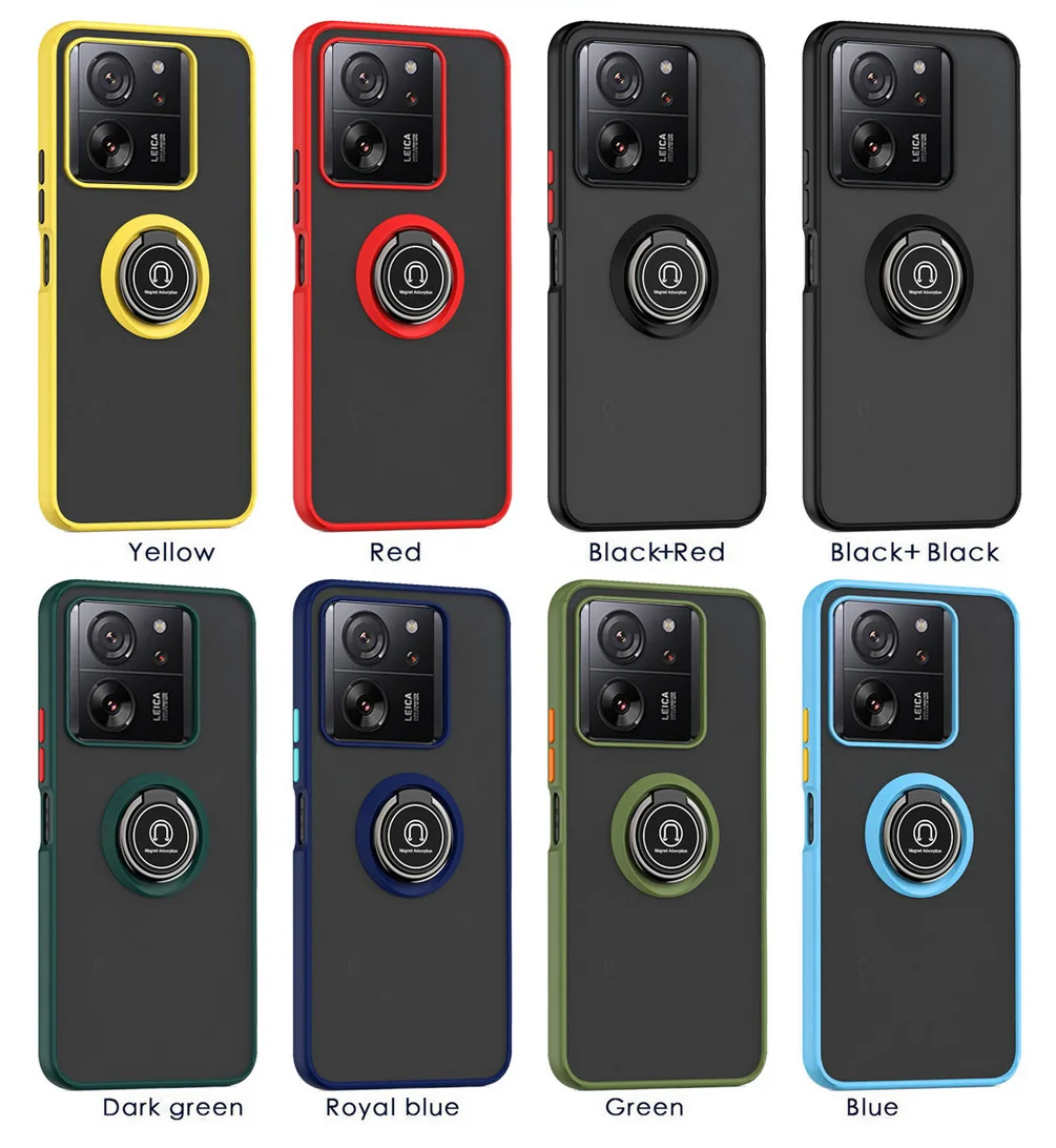 Universal Rotatable Phone Case with Finger Ring and Car Holder