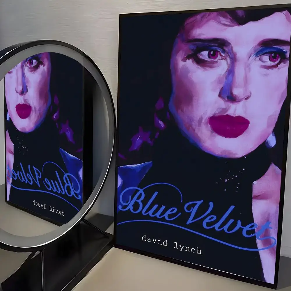 Premium Blue Velvet Movie Poster - HD Self-Adhesive Wall Decor for Home, Office, Dorm, and Bedroom - Perfect Gift Option
