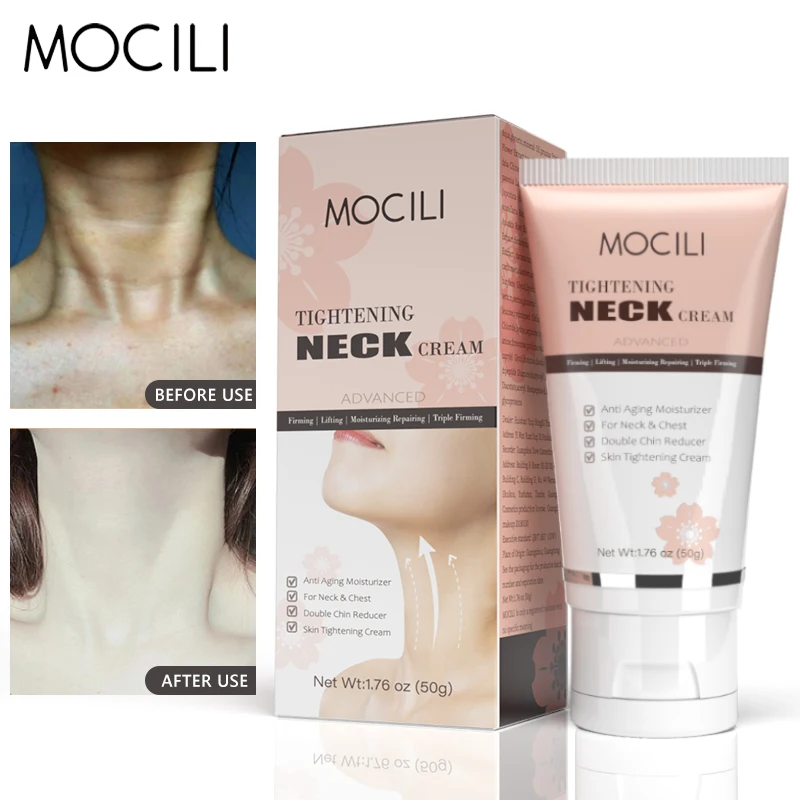 

Neck Cream Firming Skin Care Anti Wrinkle Tightening Fade Fine Lines Bright Skin Whitening Moisturize Remove Black Spots 50g
