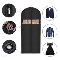 Housses de Vêtements Imperméables et Anti-Poussière, Couverture de Manteau Imbibé, Protecteur de Robe, Sacs de Placard 4