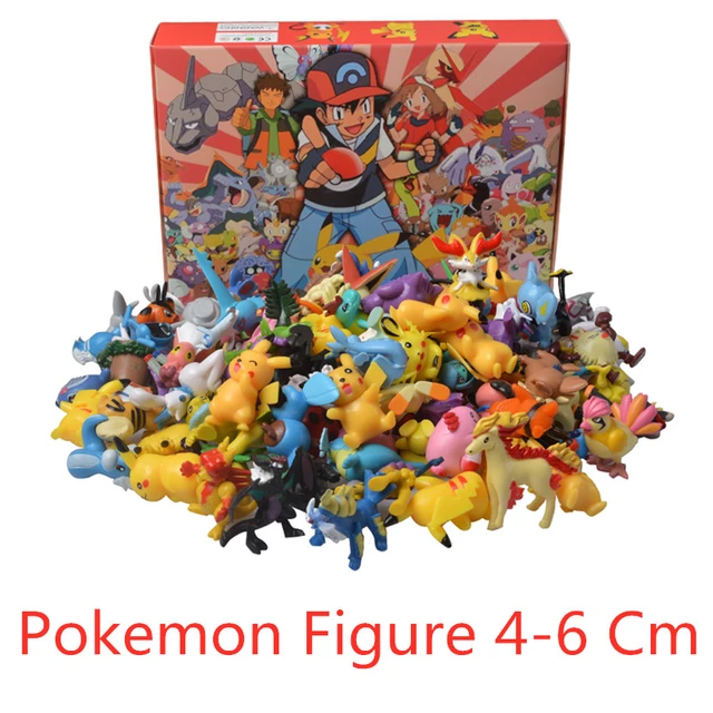 Ensemble de 6 figurines Pokemon 6-10cm, jouets en PVC, cadeau  d'anniversaire pour enfants - AliExpress