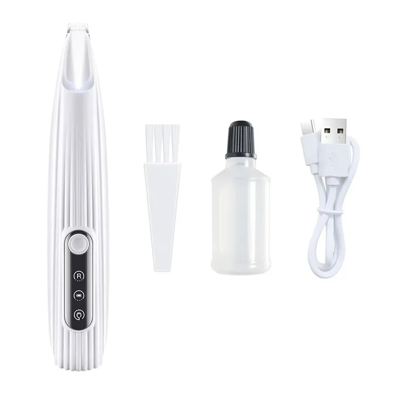 Electric Dog Cat Hair Clippers Ear Eyes Paw Hair Cutter Trimmer USB Charging Pet Grooming with Scissor dog clipper,pet clipper,pet hair trimmer,dog hair trimmer,hair trimmer