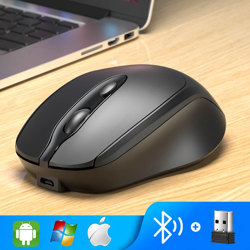 Silent Wireless Bluetooth Mouse 9