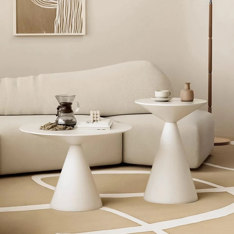 

Small Round Coffee Corner Living Room Black Nordic Minimalist Coffee Table Cloud Modern Mobiles Mesa De Centro Garden Furniture