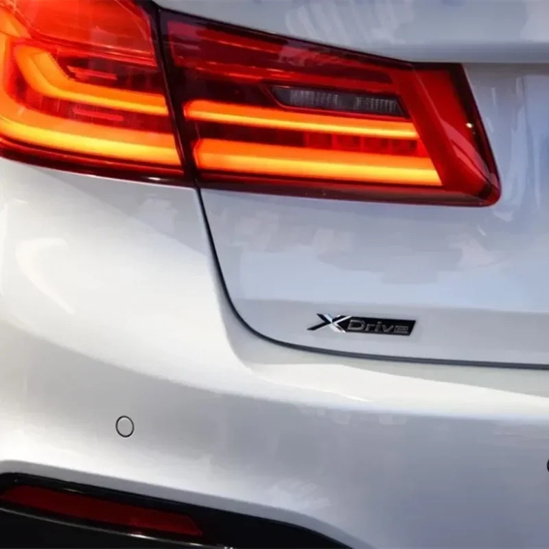 BMW XDrive 자동차 로고에 적합 3 시리즈 5 시리즈 새로운 7 시리즈 수정 된 대형 후면 범퍼 스티커 X4X5X6