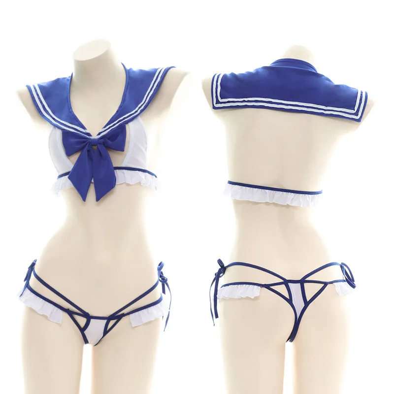 Japanese JK sailor swimsuit yv42612