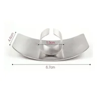 Kitchen Cooking Tools Stainless Steel Finger Hand Protector Guard Personalized Design Chop Safe Slice Knife 5