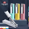 777 Large Nail Clippers Manicure Scissors Pedicure Nail Tools Fingernail Cutters Anti-splash Thick Toenail Trimmers 1