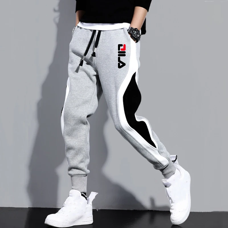 Men's/women's Casual Sweatpants Contrasting Colors Essentials Joggers Men Sweatpants Women Black Pants Mens Clothing