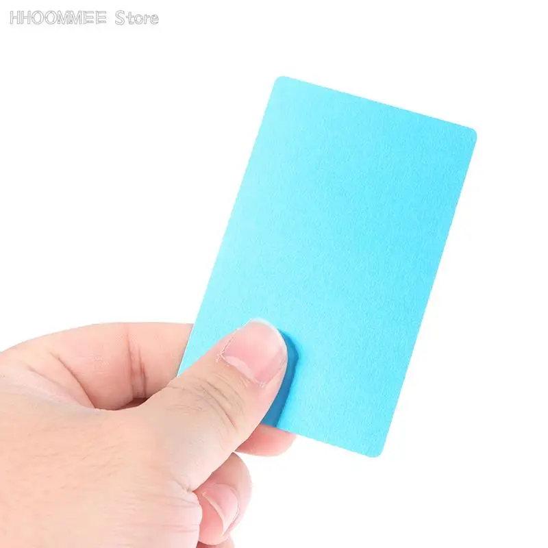 10 Pcs Blank Metal Business Card Aluminum Alloy Blanks Card DIY Laser Printing Business Cards Kit business cards custom cards