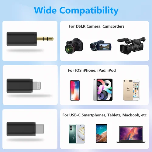 BOYA BOYALINK 무선 라발리에 라펠 마이크, 아이폰 안드로이드 DSLR 카메라용, 유튜브 라이브 스트리밍, 오디오 녹음, 인터뷰 5