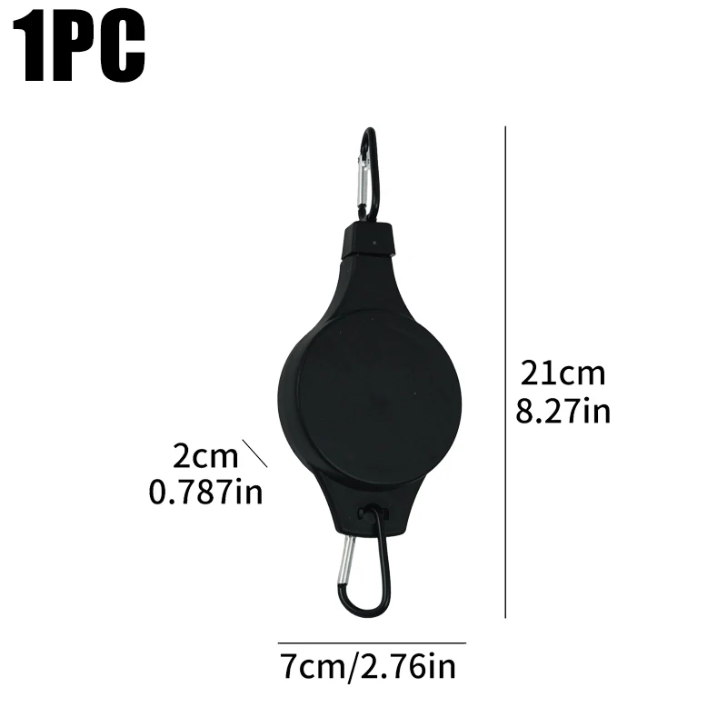 Retractable Heavy Duty Outdoor Plant and Flower Pot Hanger
