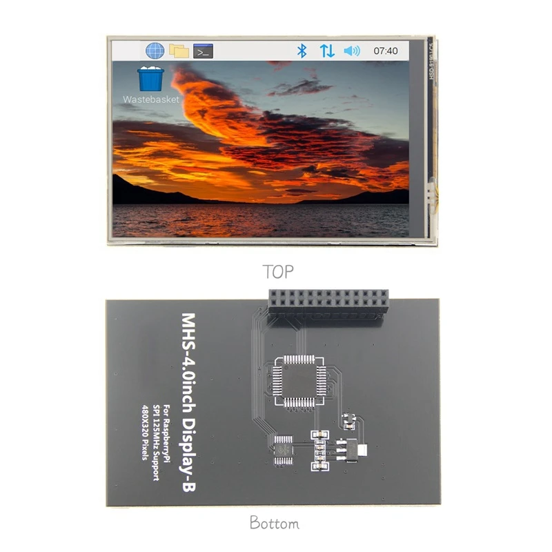 480x320 TFT ġ ũ SPI ÷ ũ ,   3b +, 4b ()