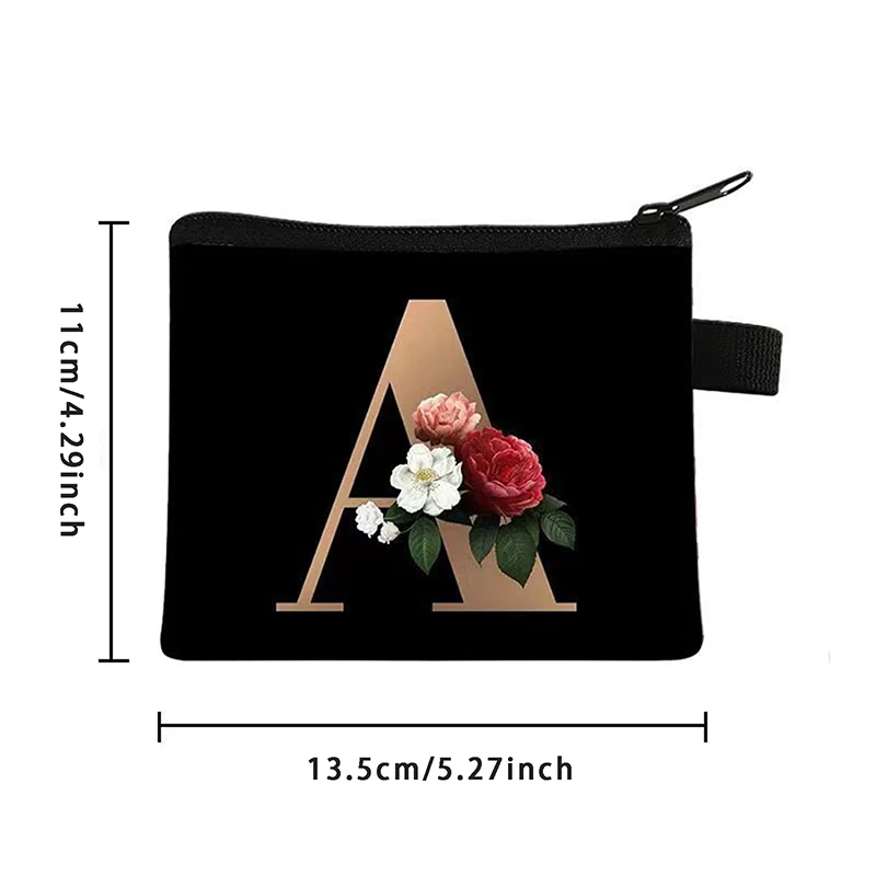 Initials Letter Coin Purses 26 coin purse,women wallet,coin wallet