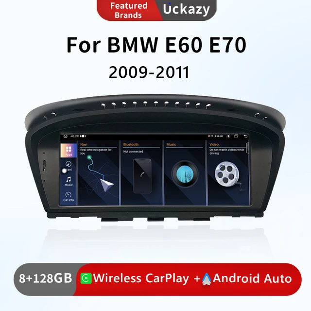 AWESAFE Autoradio Android 11【4Go+64Go】pour BMW Série 5 E60 E61