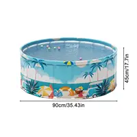 90/120/160cm pliable enfants piscine pataugeoire enfants piscine bébé encadré piscines bain pour animaux de compagnie enfant bassin piscine pour animaux de compagnie chien baignoire 6
