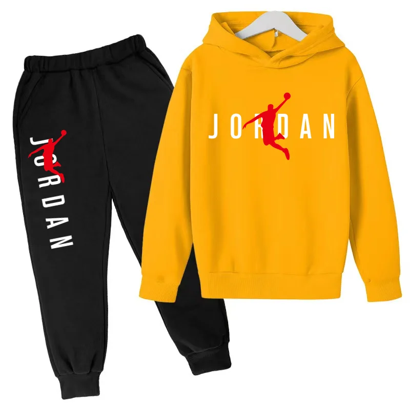 Children's Clothes Hoodie Jumper 3-12 Yrs Boys Girls Toddler Charming Coat Top + Trousers 2P Casual Sweatshirt Fashion Brand Set 6