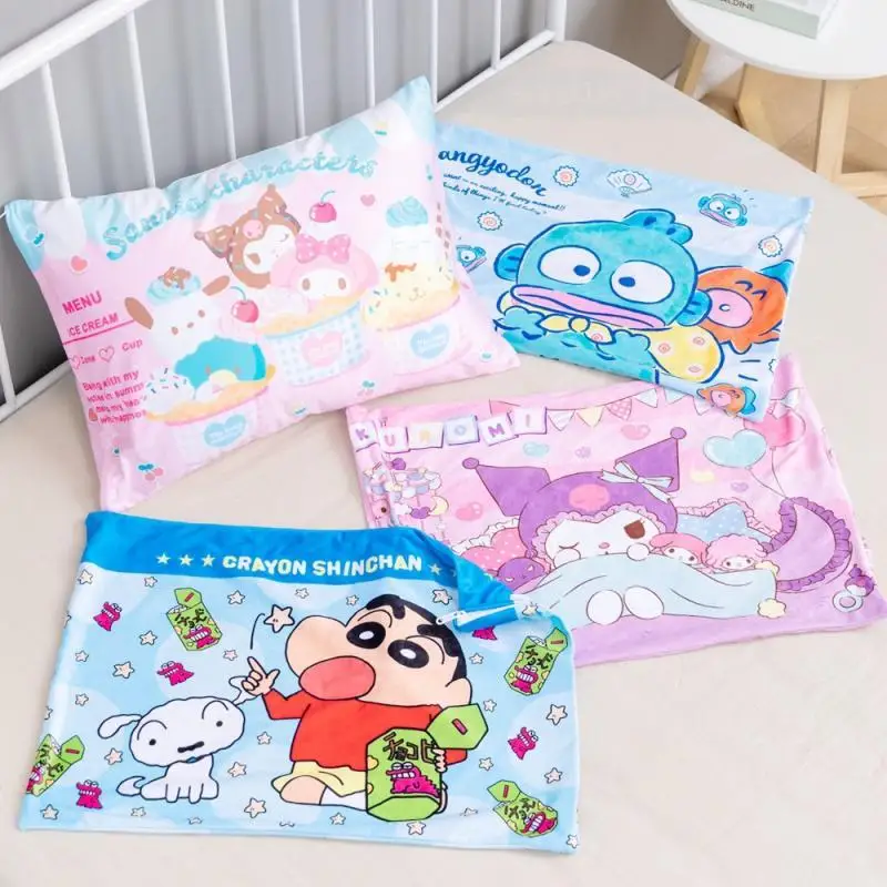 

New Kawaii Kuromi Mymelody Cinnamoroll Pochacco Household Pillowcases Student Dormitory Pillowcases Birthday Gift For Girls