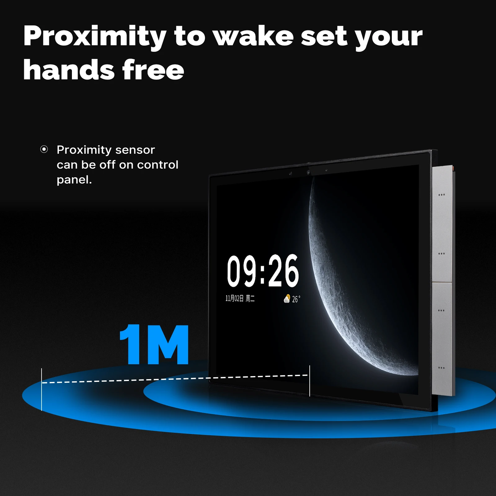 لوحة التحكم المركزية الذكية MOES Tuya (ماكس 10.1 ب...