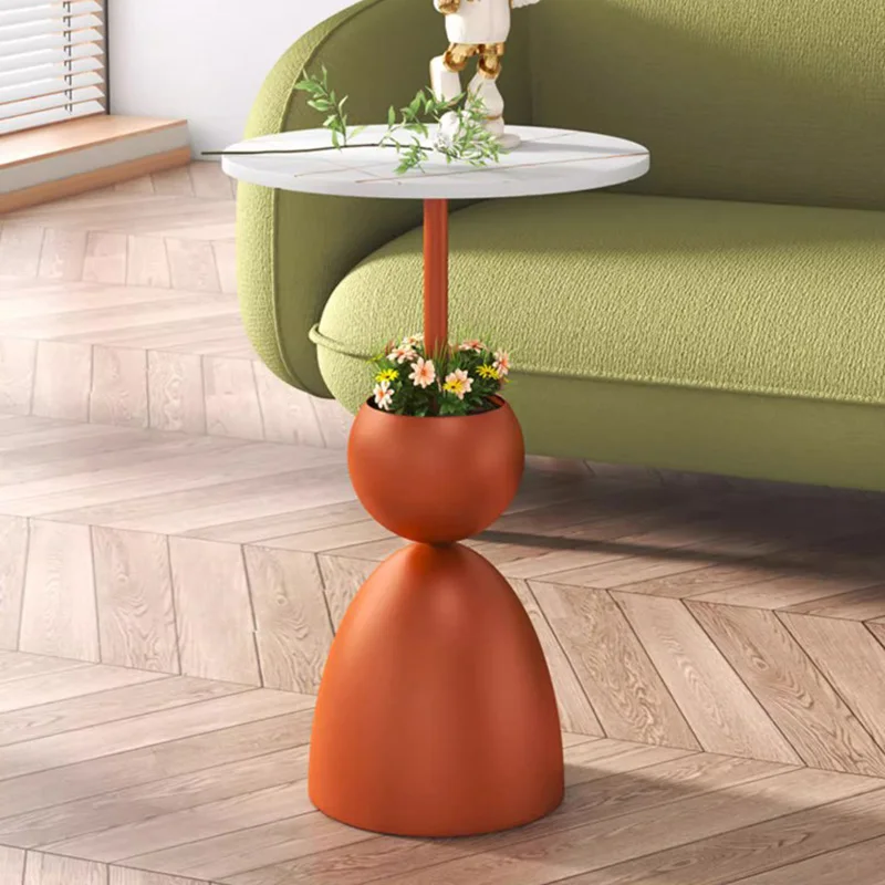 

Minimalist Aesthetic Side Table Small Bedroom Living Room Coffee Table Round Modern Muebles Para El Hogar Nordic Furniture