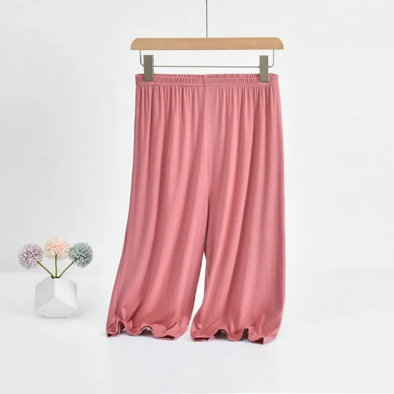 Image of Plus size Mid-Calf Loose Fit Comfortable Pant