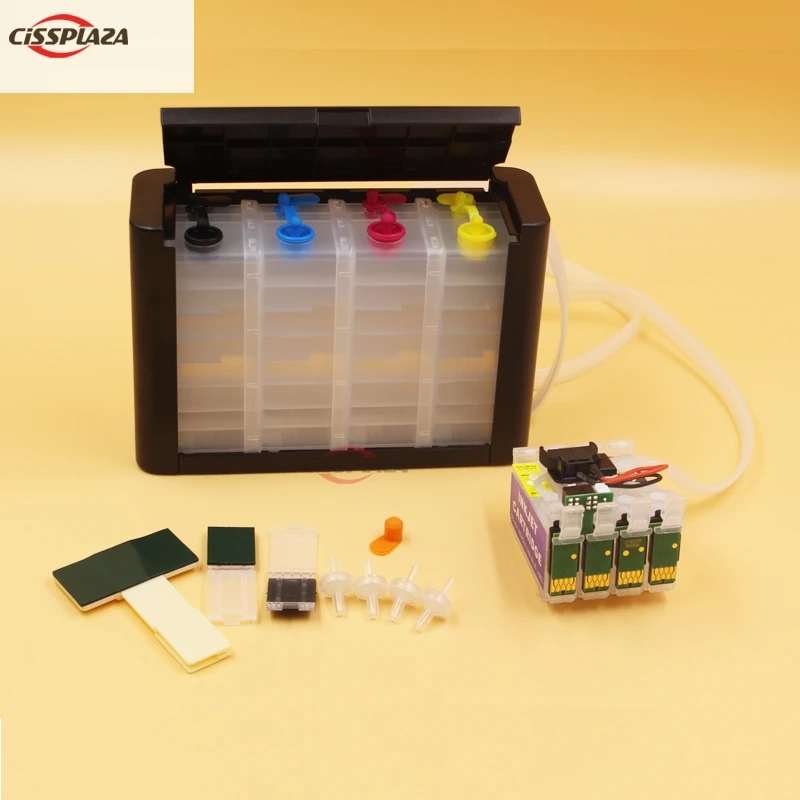 Continuous Ink Supply System CISSPLAZA T1631 16xl Luxury Ink System CISS compatible for epson WF-2650 WF-2660 WF-2760 wf-2750 printer cis