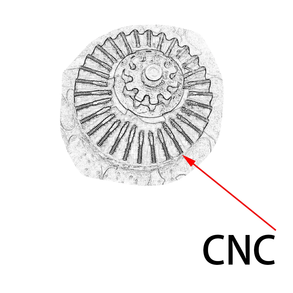 Steel Gear Low Noise High Torque-Sell Alone
