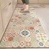 Kitchen Floor Mat Waterproof Non-slip Carpet Oil-proof Rug Home Decoration Leather No-wash Long Area Rugs Alfombra De Cocina 3