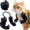 Creative Cat Muscle Arm 3D Printing Realistic Cat Neck Arm with Muscle Funny Pet Cosplay Props Accessory Halloween Pet Supplies