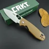 CRK 5390 Piet/7096 Lightweight Folding Knife, Satin Finished Blade GFN Handle Self Defense Fishing Outdoor Everyday Carry Knives 1