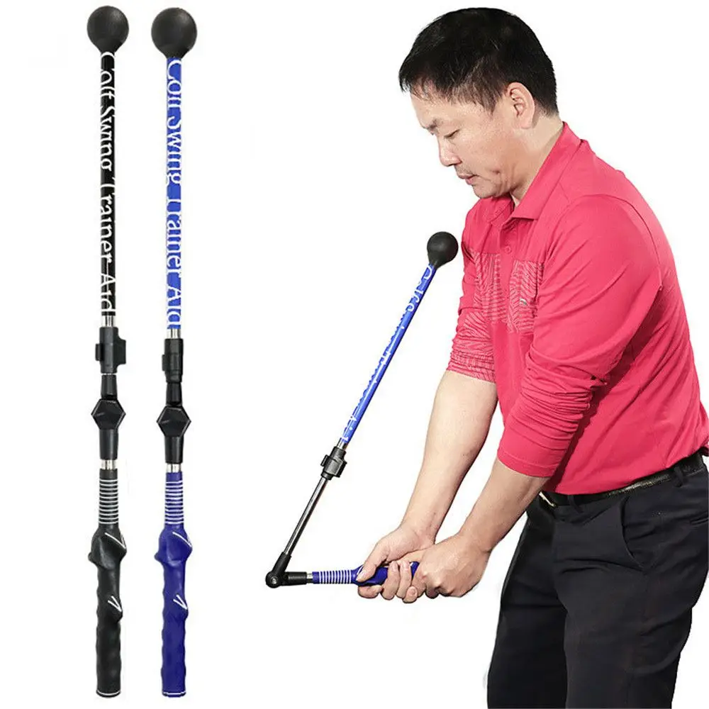 

Portable Outdoor Corrective Posture Heavy Head Golf Swing Trainer Teaching Aid Training Stick Practice Golf Clubs