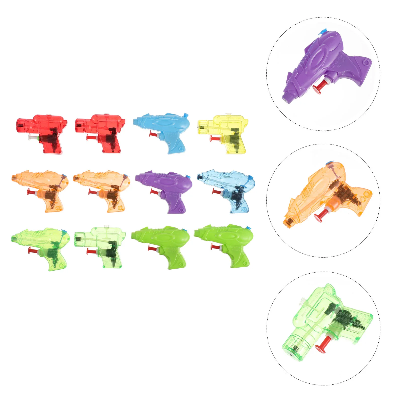 

12 Pcs Rayan Toys Kids Water Soaker Childrens Fight Guns Toddler Boy Beach Mini