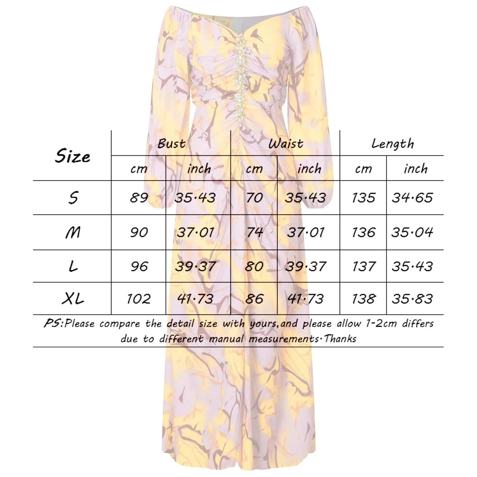 Long Wedding Evening Dresses For Women Ladies Gathering Pleated Long Sleeved Loose Cocktail Formal Dress Women's Fashion Dress - 6