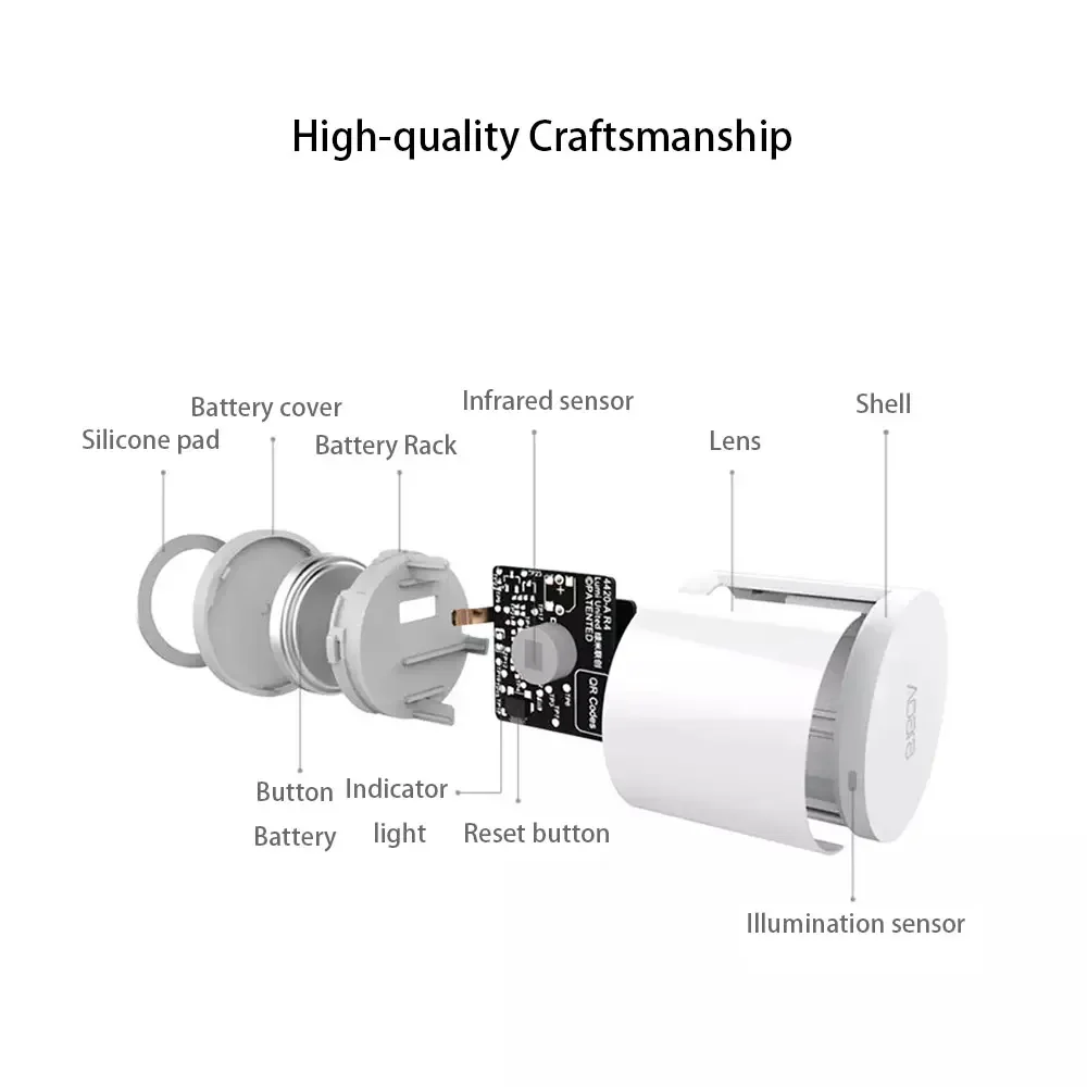 Aqara Zigbee Motion Sensors Smart Wireless Home Connection Human Body Sensor Xiaomi Mi Home App Homekit sensor de movimiento motion sensor human presence sensor motion detector