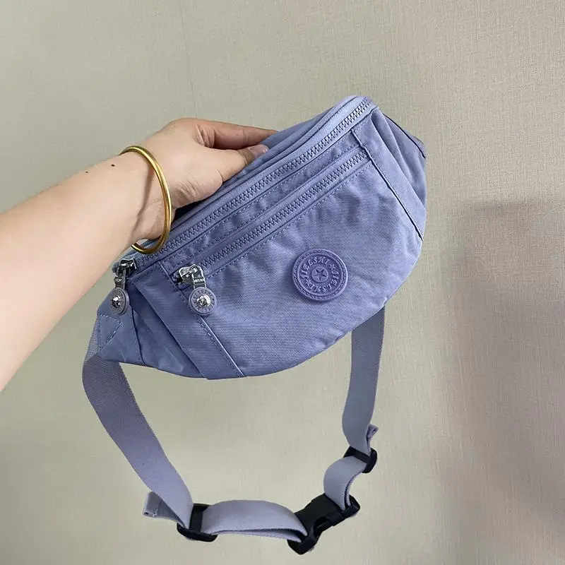Lightweight Waterproof Outdoor Waist Bag Unisex Crossbody Chest Bag Classic Versatile Belt Bag Casual Corduroy Backpack